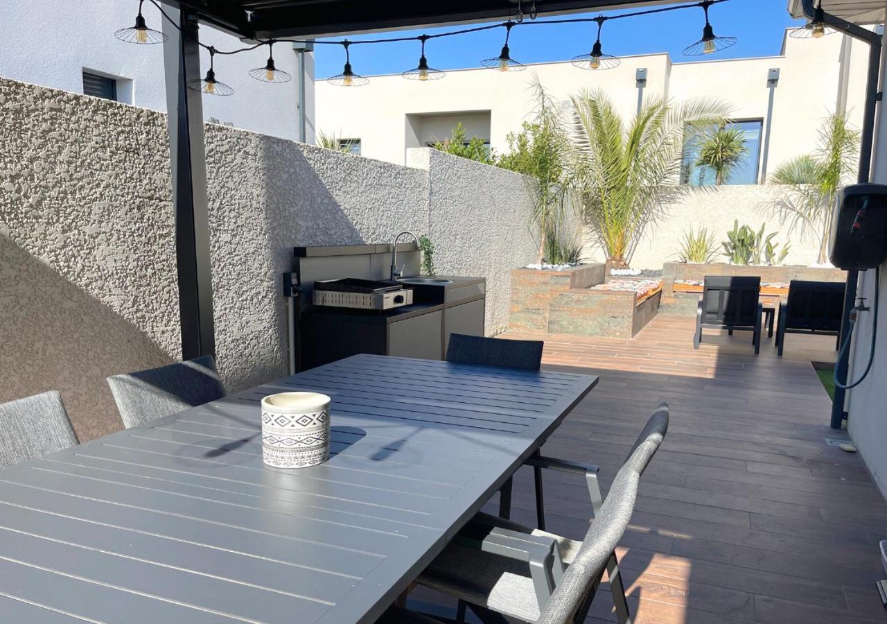 Villa Contemporaine Avec Piscine Chauffee Proche Des Plages Sauvian Экстерьер фото