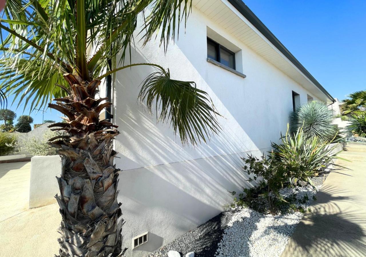 Villa Contemporaine Avec Piscine Chauffee Proche Des Plages Sauvian Экстерьер фото
